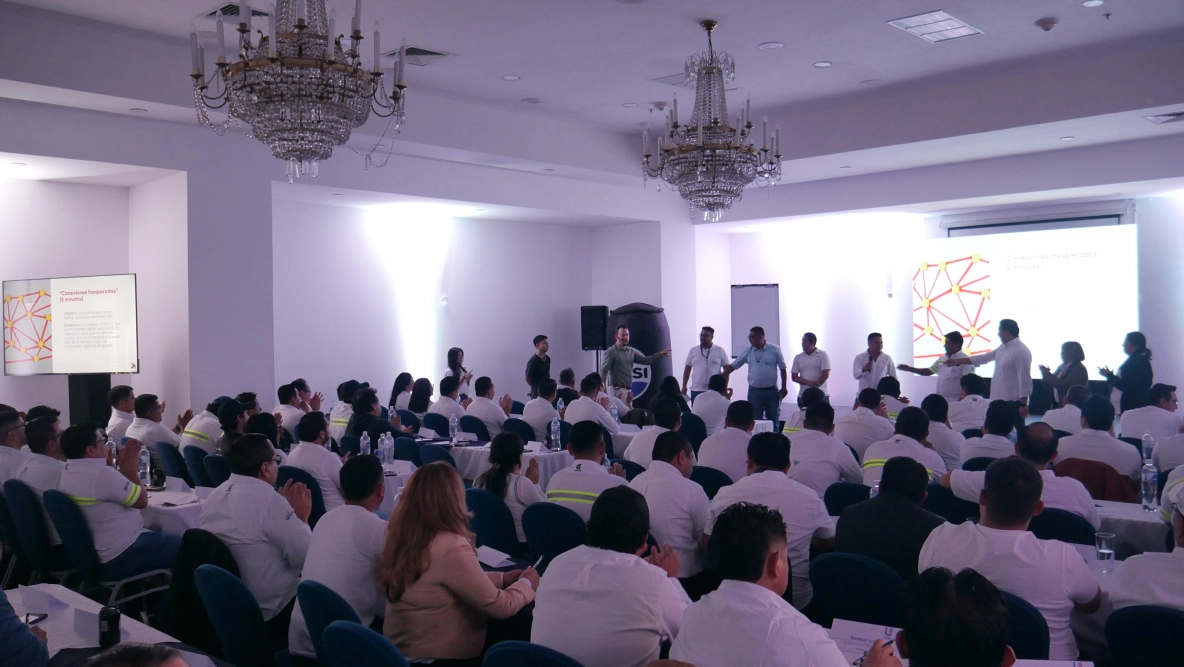 Sesión de trabajo con equipos